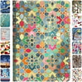 thumbnail image 1 of iPad Mini 4e 5e Gén 7,9 Po [ Mini 5 2019 Mini 4 2015 ] A2133 A1538 MUXH2LL/A MUXF2LL/A MK882LL/A Mise en Veille/réveil Automatique Intelligente Profil Mince Angle de Vision Ajustable Support Étui à Rabat Imprimé - Damas, 1 of 7