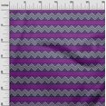 thumbnail image 2 of oneOone Polyester Lycra Fabric Floral & Chevron Block Print Fabric By Yard 56 Inch Wide, 2 of 4