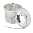 thumbnail image 3 of Filtre à Thé, Filtre à Épices Multifonctions Durable en Acier Inoxydable pour Filtrer les Résidus pour Assaisonner les Boules pour la Fabrication du Thé pour les Types de Thé de Cuisine, 3 of 8