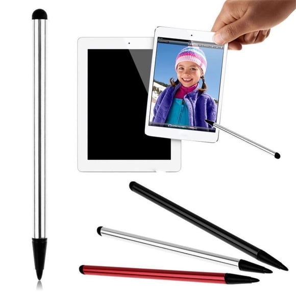 Yunuuuoa Dual Tip Stylus Pen for Touch Screens, Capacitive Soft Rubber Tip & Resistive Hard Point, Universal Phone Tablet Screen Drawing Writing Tool