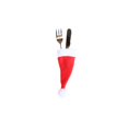 thumbnail image 1 of Christmas Hat Cap Tableware Cutlery Silverware Holder slicer; fruit Pockets Spoon Dinner Case Box Decoration Fork, 1 of 4