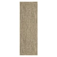 thumbnail image 1 of Braided Runner Rug – 2x6ft, Machine Washable, Non-Slip, Mark Resistant Carpet for Hallway, Entryway, Bedroom, Kitchen, Modern Farmhouse Weave – Beige, USA, 1 of 8