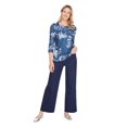 thumbnail image 2 of Iyla Women's 3/4 Sleeve Hacci Top, 2 of 6