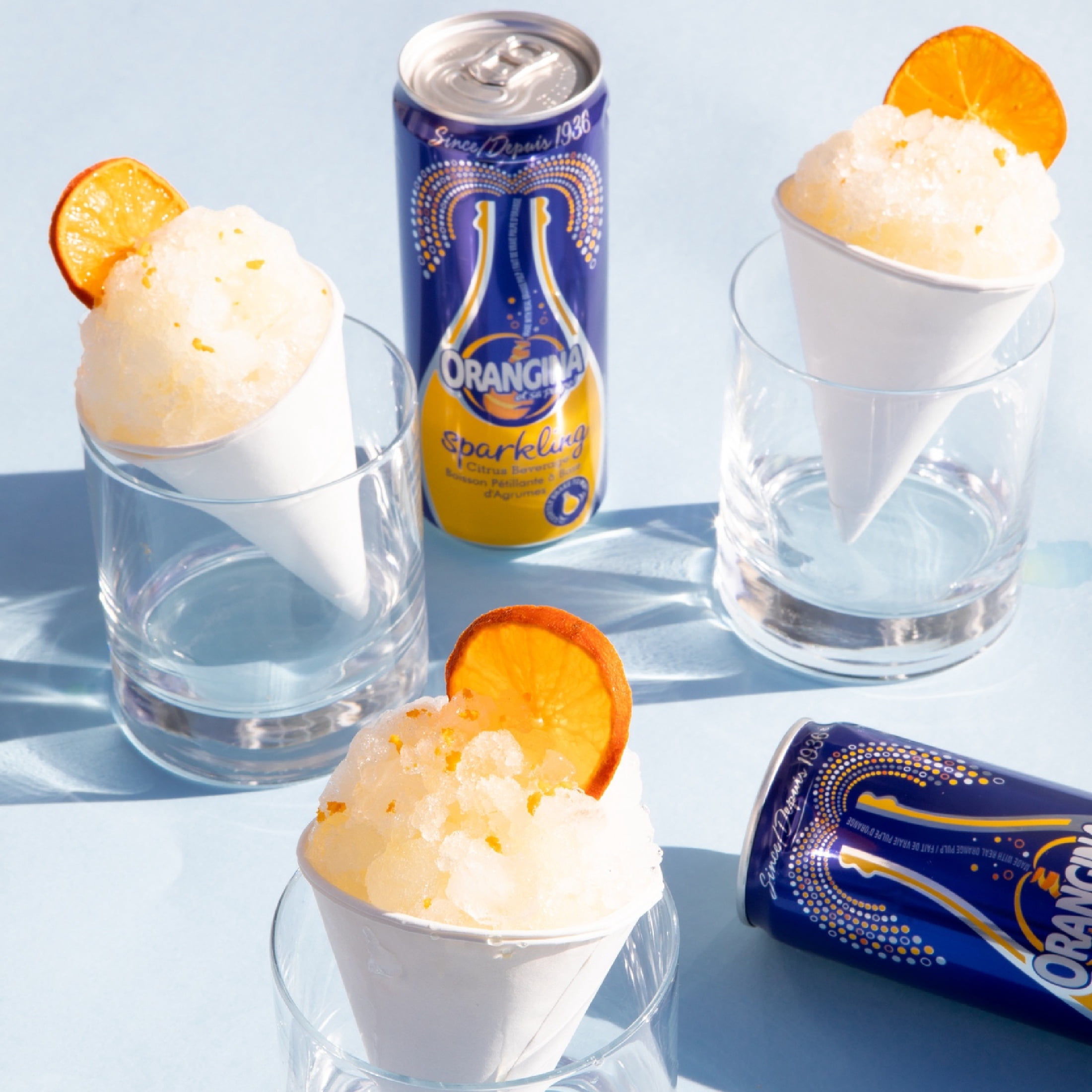 Orangina Originale Boisson pétillante aux agrumes 330ml / 6pk mince peut