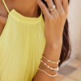 thumbnail image 2 of Kendra Scott Courtney Paperclip Bracelet - Gold, 2 of 4