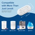 thumbnail image 3 of Levoit 3-Pack Humidifier Water Softener, Demineralization Cartridge, Compatible with All LEVOIT Top Fill Humidifiers, Calcium and, 3 of 6