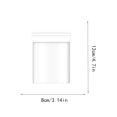 thumbnail image 2 of Self Sealing Transparent Storage Bag for Easy Organization Reusable Clear Pouch with Secure Seal Versatile Face & Storage Bag for Home Travel, 2 of 3