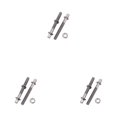 thumbnail image 4 of Transemion 2 Pieces Drum Set Screws Professional Frame Components Drums Mounting Screw As shown 60mm 3Set, 4 of 6
