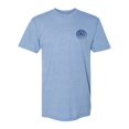 thumbnail image 1 of Circle Pocket Logo Triblend Track T-Shirt - Athletic Blue - Royal Logo - Small, 1 of 1