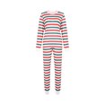 thumbnail image 1 of Honganda Mode Rayé Manches Longues Hauts et Pantalons Pyjamas Parent-Enfant, 1 of 9