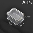 thumbnail image 1 of Clear Plastic Box Rectangular ct Specimen Display Desktop Storage Boxes, 1 of 11