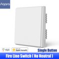 thumbnail image 1 of Amdohai Wall Switch D1 ZigBee Smart Light Remote Control Wireless Line Fire Wire With/NO Neutral 1/2/3 Key Switchs, 1 of 1