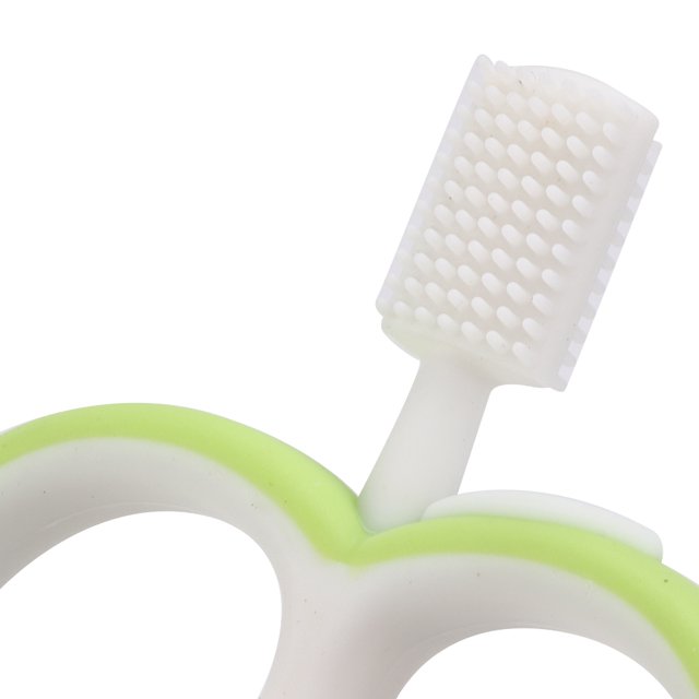 Fosa Ring Handle Teeth Cleaner, Oral Care Baby Toothbrush, Silicone Toothbrush, Infants For Baby