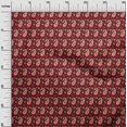 thumbnail image 2 of oneOone Polyester Lycra Fabric Leaves|Floral & Paisley Block Printed Craft Fabric BTY 56 Inch Wide, 2 of 4