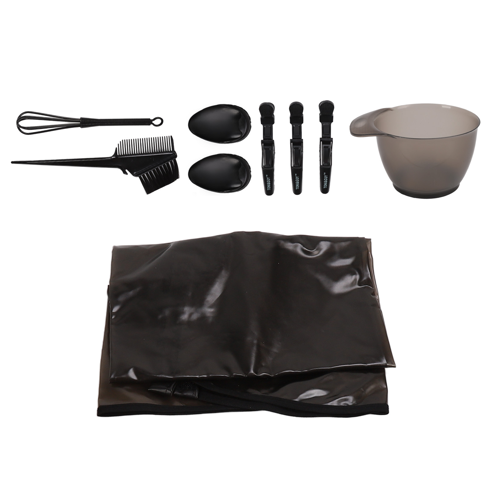 Hair Dyeing Kit, No Deformation Non Slip Base Simple Operation Light Weight Strong Toughness Silicone ABS Hair Coloring Set  For Home