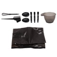 thumbnail image 1 of Hair Dyeing Kit, No Deformation Non Slip Base Simple Operation Light Weight Strong Toughness Silicone ABS Hair Coloring Set  For Home, 1 of 8