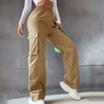 thumbnail image 2 of 2025 Ceinture pour Femmes Moins Haute Femmes Short Pantalon Décontracté Taille Haute Pantalon à Jambe Grand Pantalon Ensemble pour Femmes Décontracté Jambe Droite Style Décontracté Pantalon pour Femmes Pantalon Décontracté Décontracté, 2 of 7