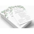 thumbnail image 3 of Inkdotpot Lot de 50 Verdurepourquoi Faisons-Nous Ça Jeu de Douche de Mariage de Mariée Cartes d'Activité de Fête de Bachelorette, 3 of 7