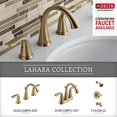 thumbnail image 3 of Delta Faucet 73850-CZ Porte-Papier Hygiénique Pivotant Lahara, Bronze Champagne, 3 of 5