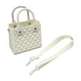 thumbnail image 4 of Esquirla Womens Beach Hole Bag Breathable Storage Pouch for Swimming Pools Travel Gym white, 4 of 8