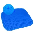 thumbnail image 1 of Amdohai Coussin de Siège en Gel Épais et Grand, Coussin de Siège Double en Gel le Plus Récent à Être Modifié, pour le Soulagement de la Pression au Dos, 1 of 7
