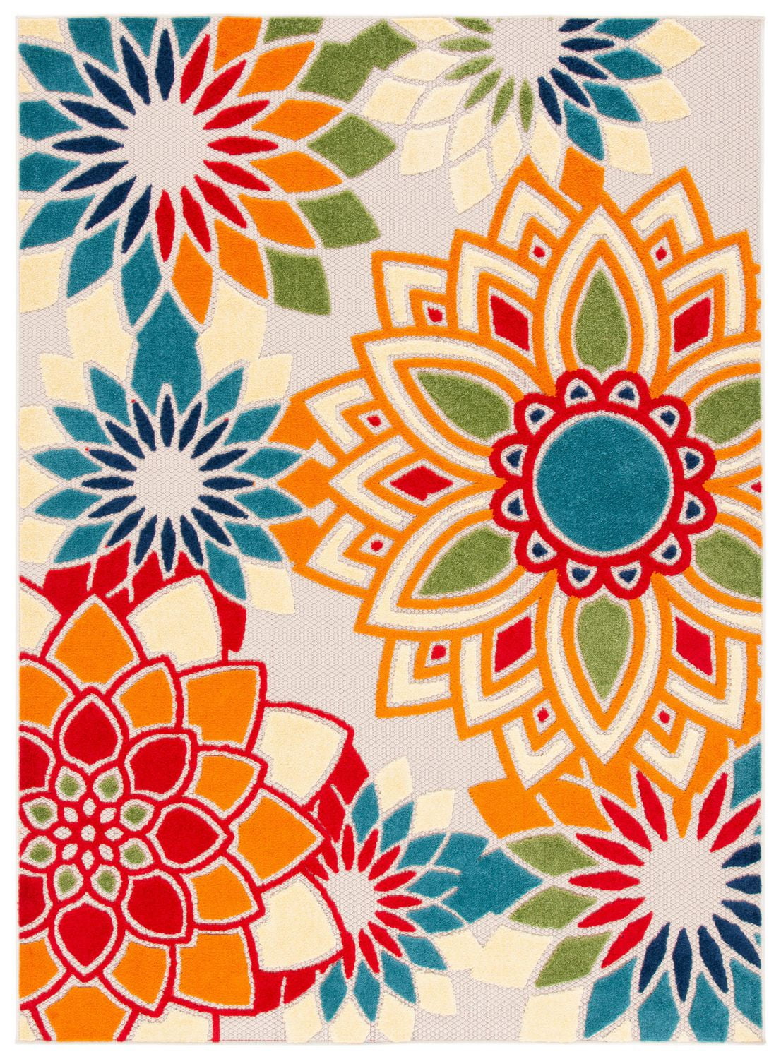Safavieh Cabana Quincy Tapis Floral Extérieur