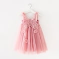 thumbnail image 2 of Robe Décontractée pour Filles Sans Manches Tutu pour Tout-Petites Robe de Fée Robes en Tulle pour Filles 5-6 Ans, 2 of 5