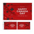 thumbnail image 3 of Hbdhejl Canadian Flag 90X150Cm Color Durable Polyester Ideal Canada Day, 3 of 8