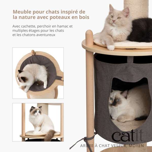 Catit Vesper Meuble Arbre à Chat Moyen