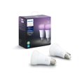 thumbnail image 1 of Philips Hue ambiance colorée 9.5W A19 paquet de 2, 1 of 3