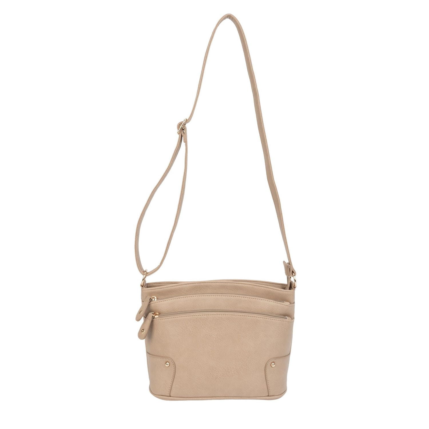 Sac à bandoulière femme à plusieurs compartiments Time and Tru
