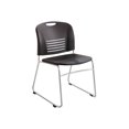thumbnail image 1 of Safco Vy Sled Base - Chair - plastic, polypropylene - black (pack of 2), 1 of 2