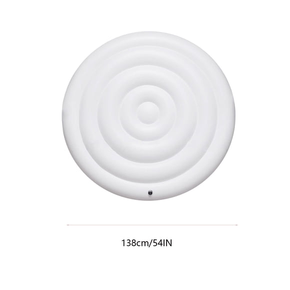 PEONAVET Housse Étanche Housse de Spa Gonflable 57 Pouces Housse de Spa Isolée Coupe-Vent et Imperméable Housse Ronde de Spa avec Poignées Housses de Spa Écoénergétiques pour Protecteur de Spa