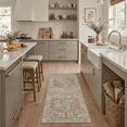 thumbnail image 4 of KUETH 8X10 Area Rugs Machine Washable Rugs for Living Room, Non Slip Throw Rug with Rubber Backing, Rug for Entryway、Bedroom、Kitchen、Floor and Dining Room, 4 of 8