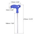 thumbnail image 2 of Unique Bargains 8mm Hex Key T-Handle Dual End Wrench Spanner, Metric CR-V Steel, 2 of 5