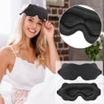 thumbnail image 1 of Iumwxz Sleep Mask Eye Mask For Side Sleeping Washable Sleep Mask Adjustable Shoulder Strap Breathable And Soft Sleep Mask Essential For Travel, 1 of 9