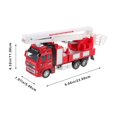 thumbnail image 2 of HONMEET Kids Simulation Fire Truck Fire Truck Model Toy Designed For Emergency Rescue 1Set, 2 of 5