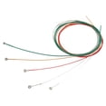 thumbnail image 4 of Cordes de Guitare Électrique, Ensemble de Cordes de Guitare Sonorisation Entièrement Brillante Fil d'Acier Fibre Durabilité Excellente Touche Coloré pour Instrument de Musique, 4 of 8