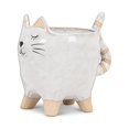 thumbnail image 1 of Abbott Collection AB-27-CRITTER-201 Jardinière pour Chat de 4 Po avec Queue, Blanc - Petit, 1 of 3