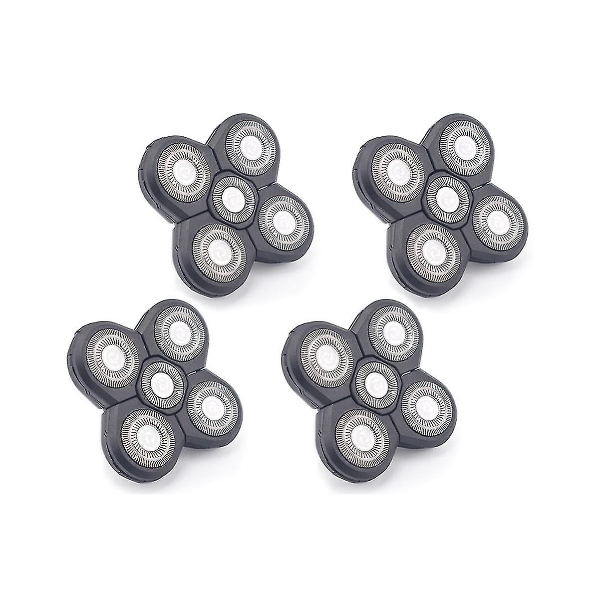 4pcs compatible Shaver Electric Shaver 5 Floating Less Steel Blad_Perfect Gift