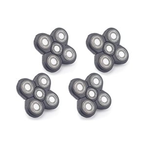 4pcs compatible Shaver Electric Shaver 5 Floating Less Steel Blad_Perfect Gift
