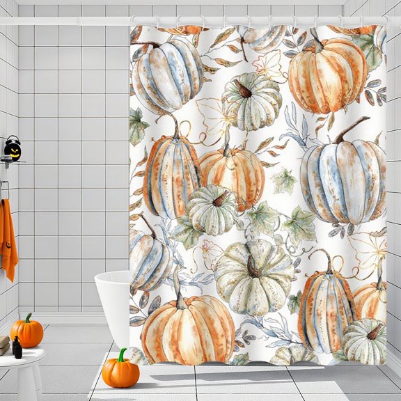 Thickened Waterproof Shower Curtain 70x70 in | High Density Polyester Fabric | Reinforced Metal Eyelets | Includes 12 Hooks | Quick Dry Bathroom Partition Curtain for Hotel & Home Use