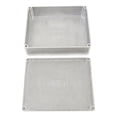thumbnail image 4 of Effect Aluminum Box Metal Electric Case Instrument Silver Enclosure Project Box, 4 of 10