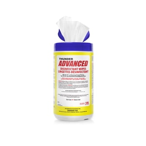 Thunder Advanced Disinfecting Wipes 180 Wipes/Canister