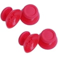 thumbnail image 3 of 2 Pairs Thumbsticks Analog Thumb Sticks for Sony Playstation Dual Shock 4 PS4 Controller,fits Xbox One Controller (Red), 3 of 3
