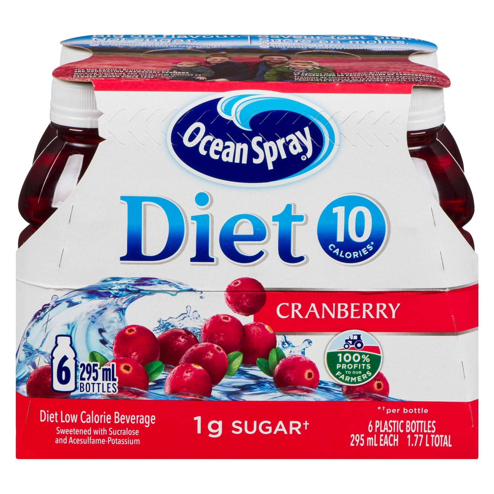 Ocean Spray Diet Low Calorie Cranberry 6x295ml