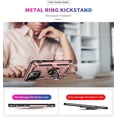 thumbnail image 5 of Supershield Armor-X Robuste Étui iPhone 11 Pro avec Support Anneau - Or Rose, 5 of 5