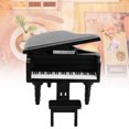 thumbnail image 3 of Durable Habilement Meublé Longue Durée de Service Mini Piano Maison de Poupée, Ensemble de Tabouret de Piano Maison de Poupée, pour les Jeux à Domicile Enfants Enfants, 3 of 8