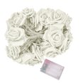 thumbnail image 1 of Cheapark LED Rose Flower String Lights 20 Warm White Lights Valentines Day Decoration USB Powered For Bedroom Party, 1 of 5