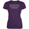 thumbnail image 1 of He He He Helium Laughing Gas Funny Periodic Table Juniors Soft T Shirt, 1 of 1